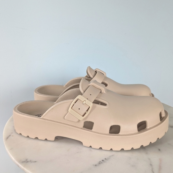 Free People Karlie Tan EVA Buckle Slip On Clogs - Picture 5 of 12